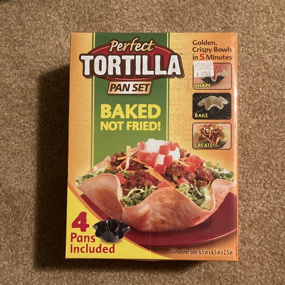 NEW Perfect tortilla pan set